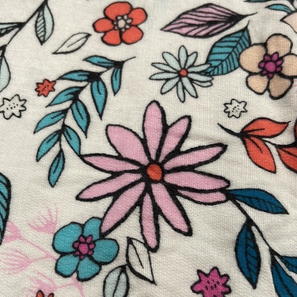 NWOT XHILARATION Floral Romper Sleepwear Loungewear PJs Size Medium - Picture 12 of 15